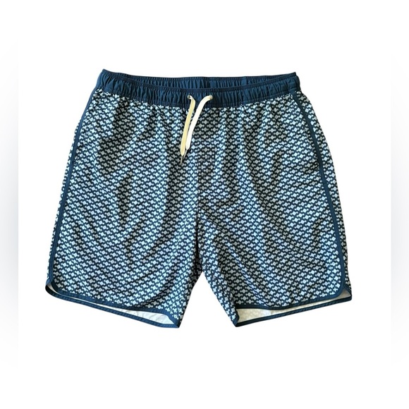 Fair Harbor The Anchor Mist Seaview Mens Lined Blue Swim Board Shorts Trunks 3XL - Picture 3 of 13